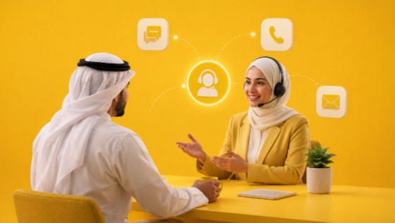 مدير حساب مخصص متاح عند الطلب